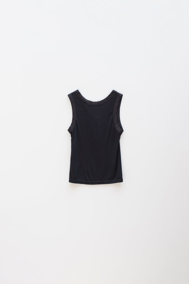 Crop leeveless (Black)