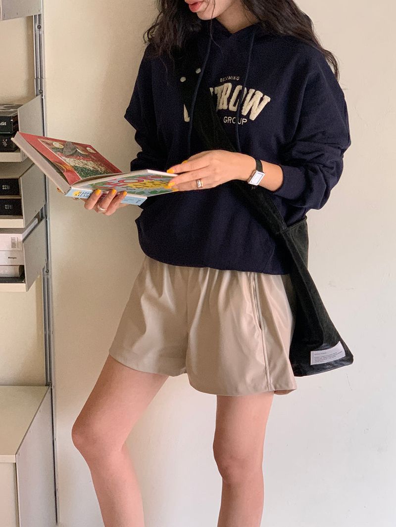 [MADE] Le Elle Leather Shorts