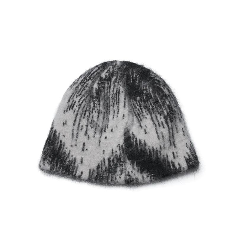 GRADATION ANGORA BEANIE