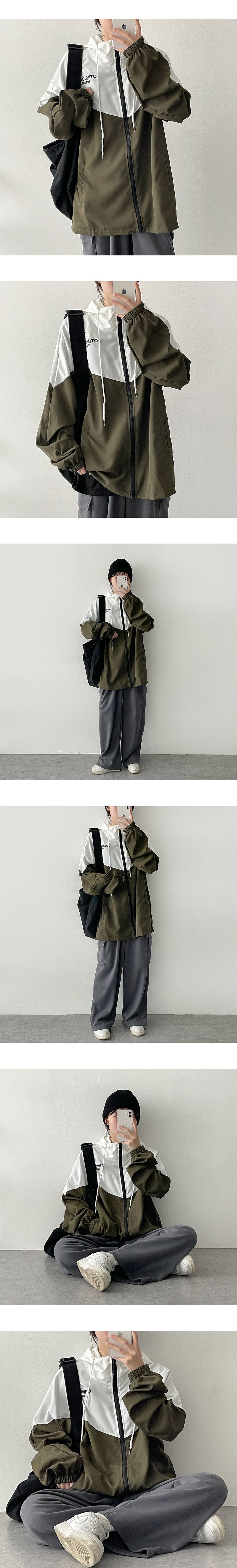 Teemo Coloring Hooded Windbreaker Jumper
