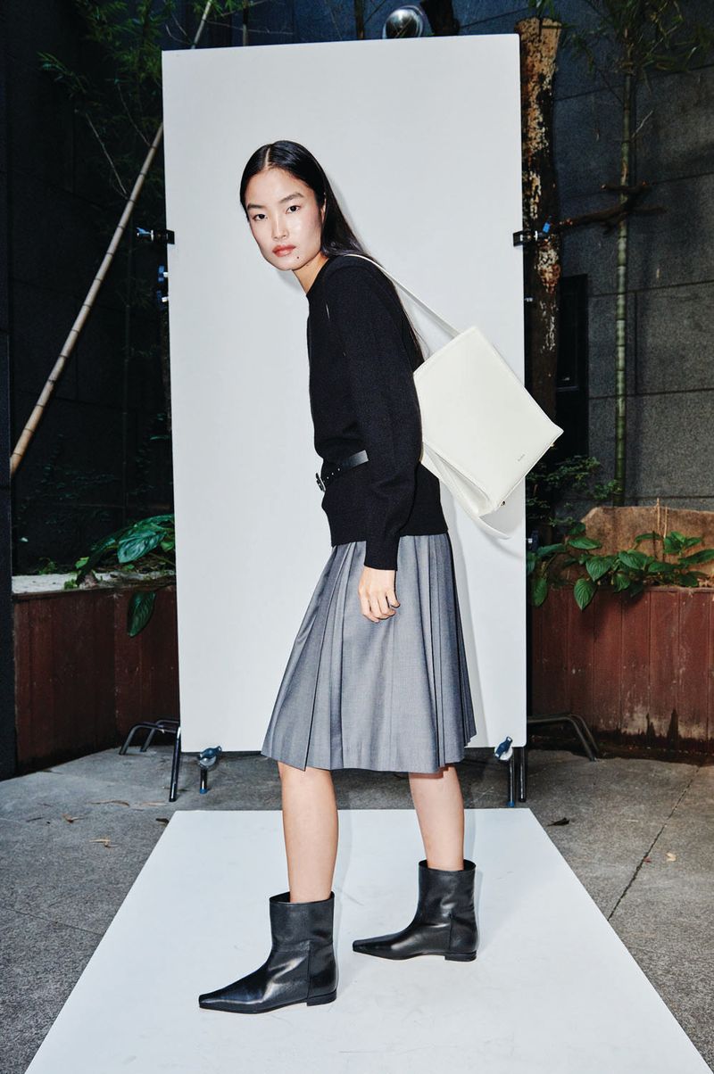 harp-half shoulder bag_cream
