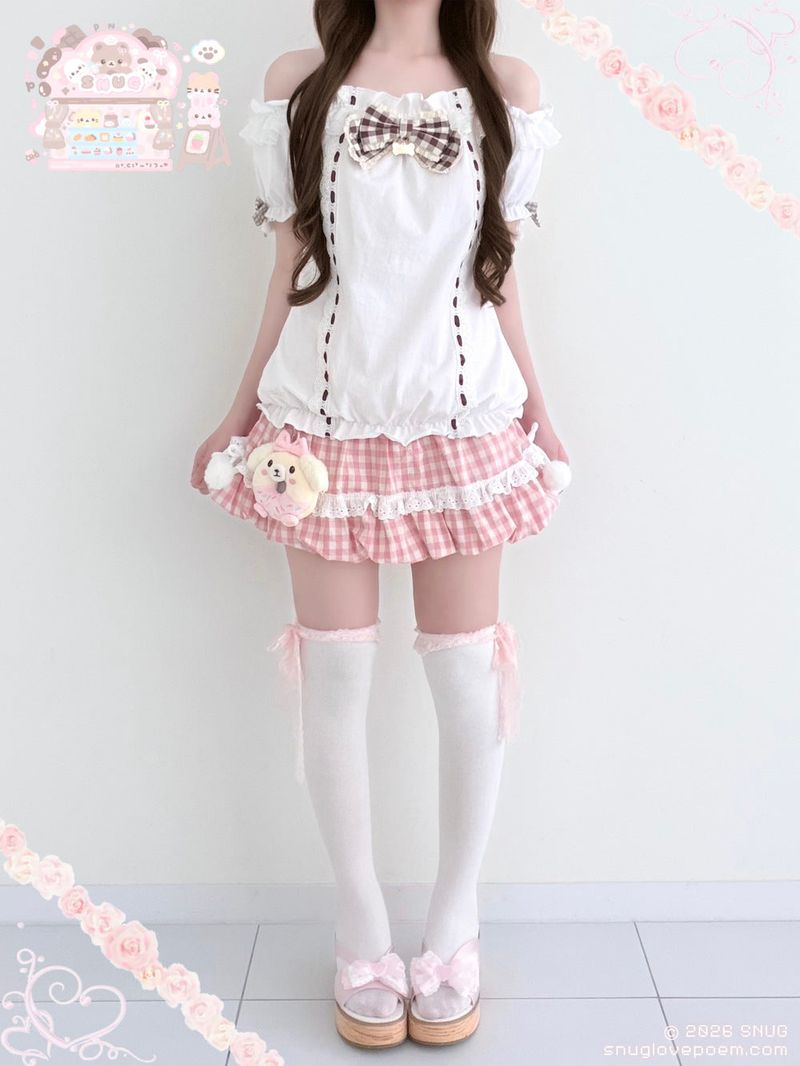 パフェスカート ♡ ストロベリーパフェ