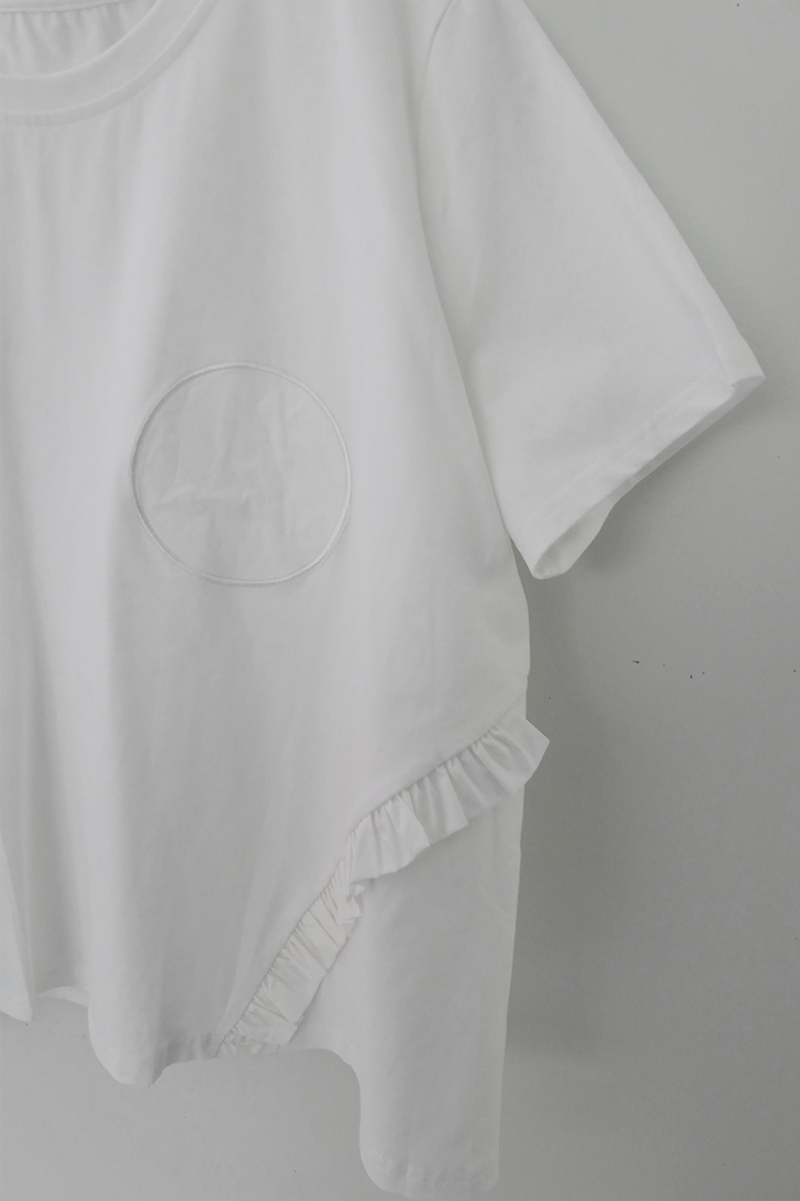 dot and frill T (2c)