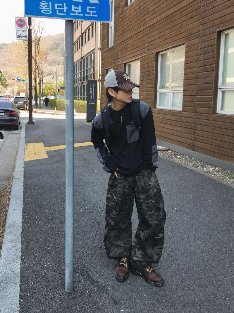 Birkin Camo Wide Pants 2C