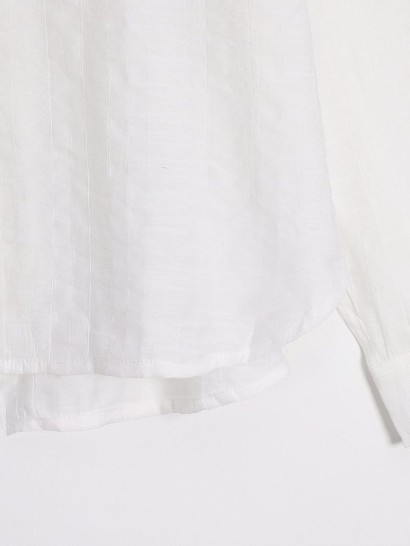 Haru Striped Silk Shirt