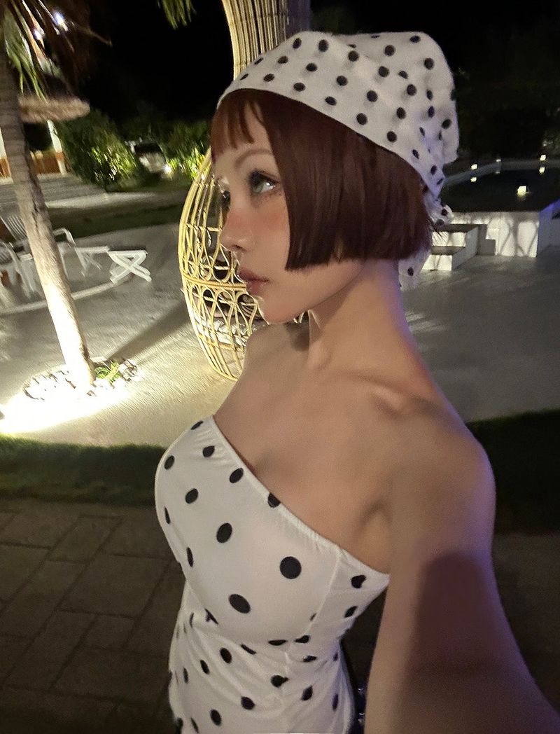 dotting tube top