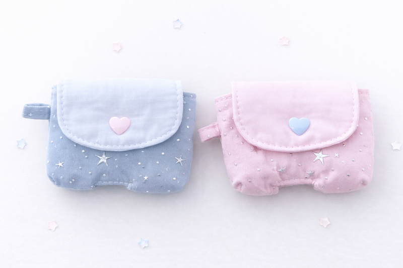 Star embroidery point AirPod case (4colors)