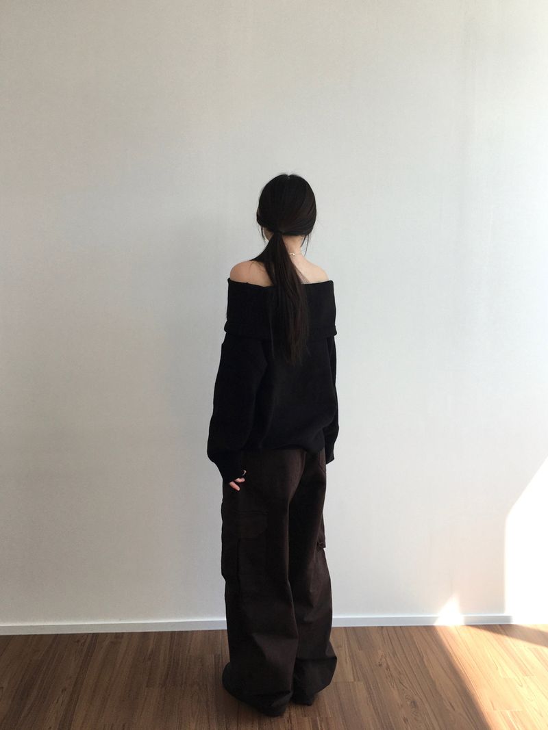 Work low-rise cargo pants (2 colors)