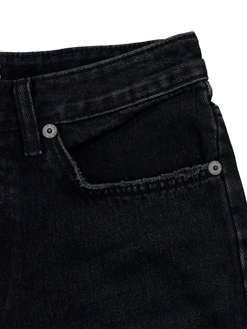 vintage like damage denim skirt