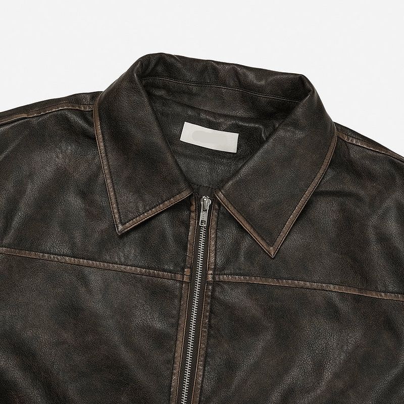 No.0945 C vtg leather JK