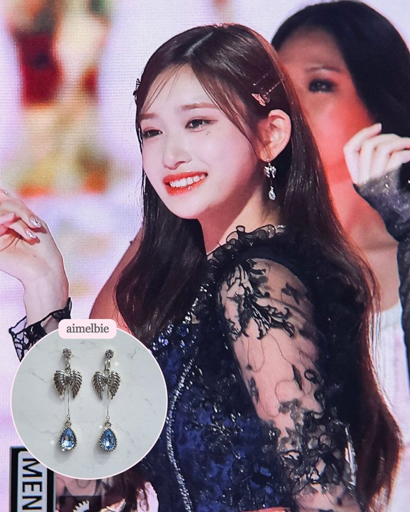 [IVE Leeseo Earring] The Angel Wings Earring