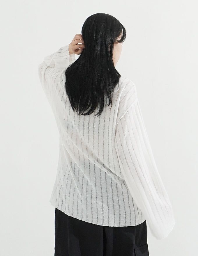 See-through Scotch Knit
