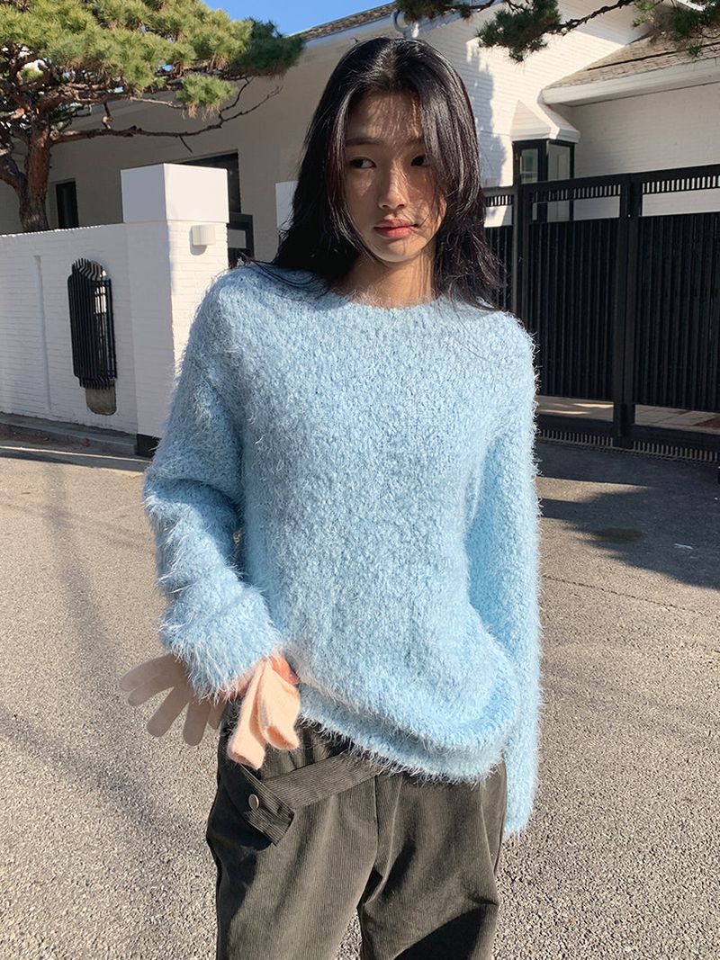 LEGACY BOUCLE KNIT (3COLOR)