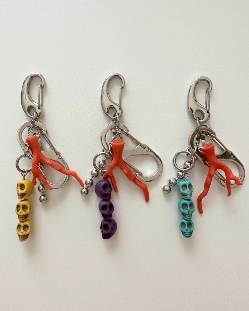 BUZZERBE（ブザービー）の「skull branch keyring（Toys/Key Holders）」