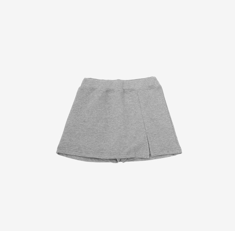 Komon slit short skirt pants
