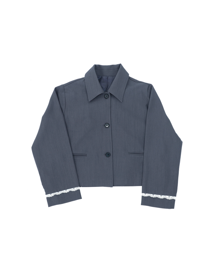 bigribbon jacket(gray)