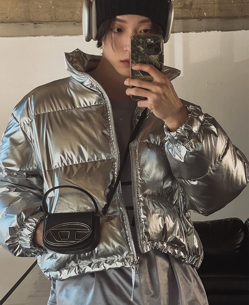 Enamel Crop Short Padding (2 color)