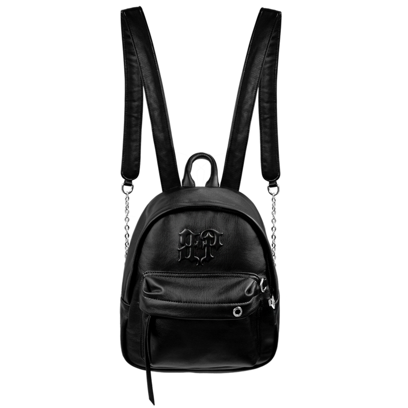 Shadow Chain Mini Backpack (BLACK)