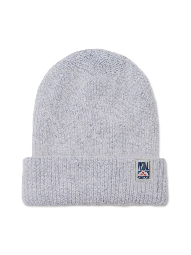 soft angora beanie [baby blue]