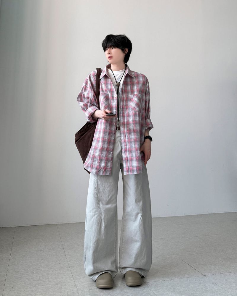 Labon Gray Balloon Pants