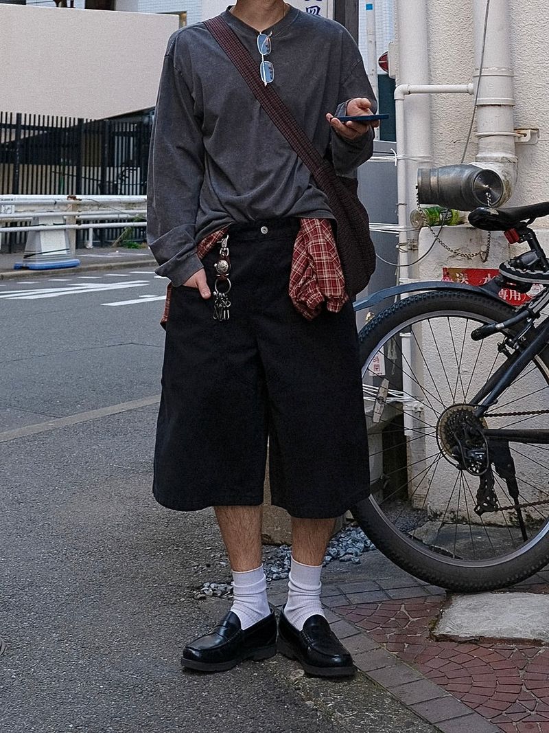  DEE ダブルカーペンターバミューダパンツ DEE