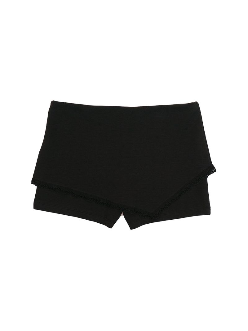 APRON MICRO PANTS / BLACK
