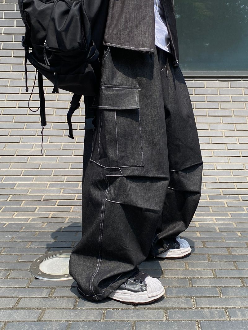 Old Stitch Balloon Two-Tuck Pants (2color)