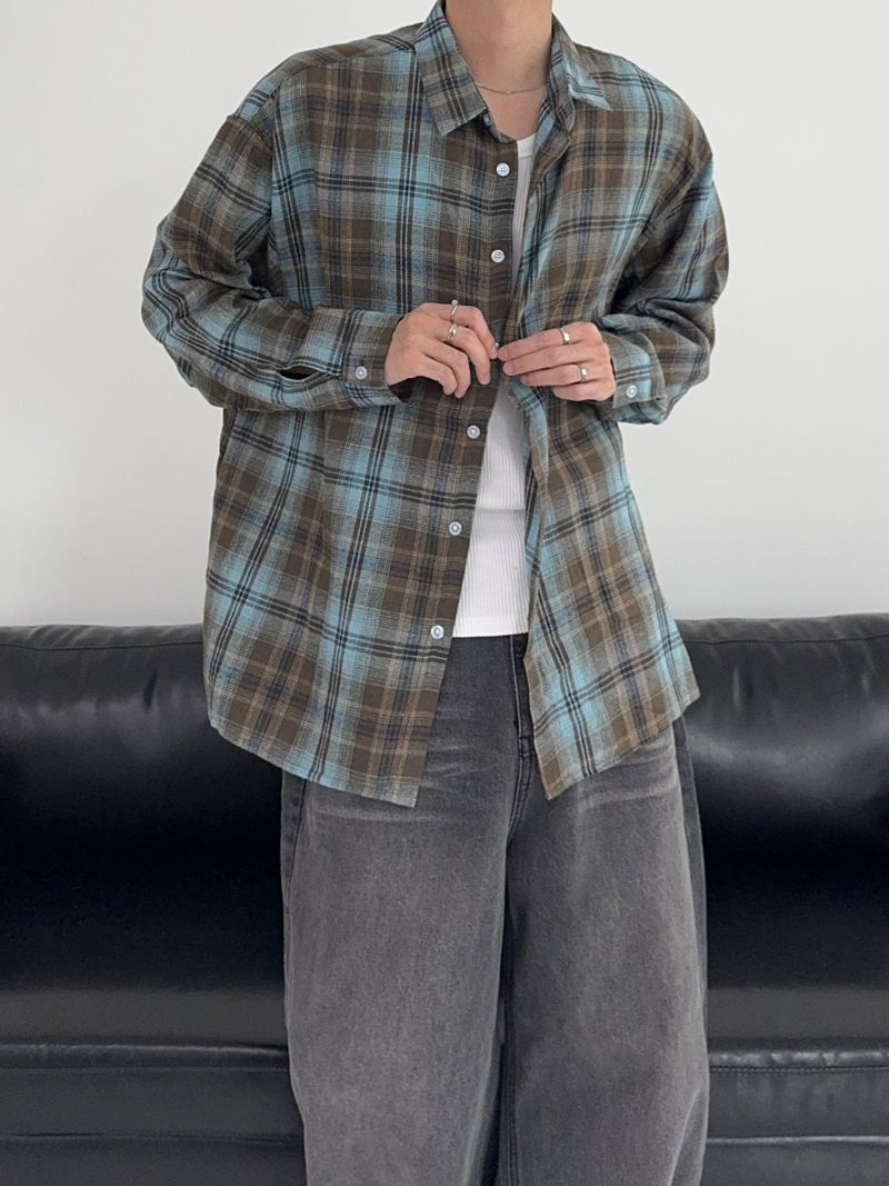 [MADE] Urban Mood Wool Over Check Shirt (6C)