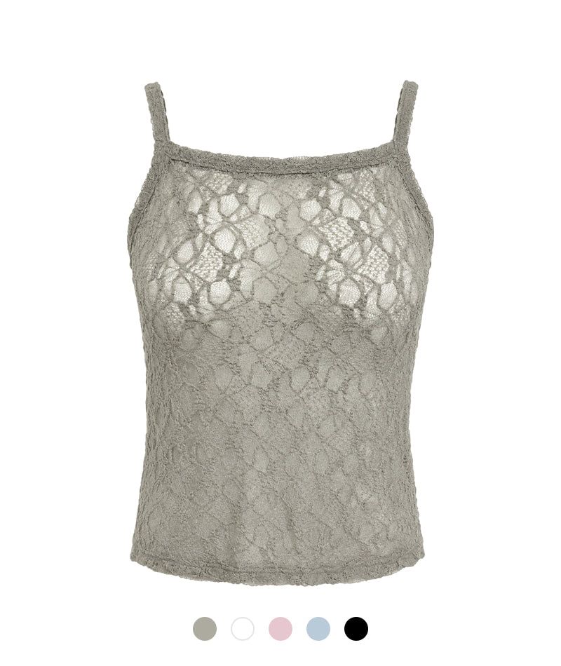 Cozy&Kitsch(コージーアンドキッチ)の「Olena Sheer Lace Top(Tops)」
