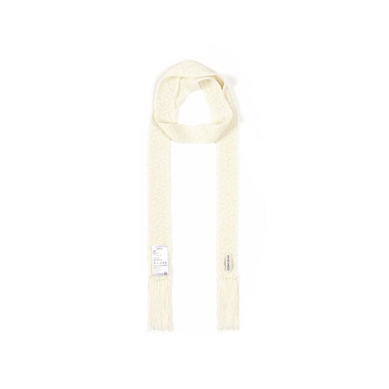 ZIZE KNIT MUFFLER (IVORY)