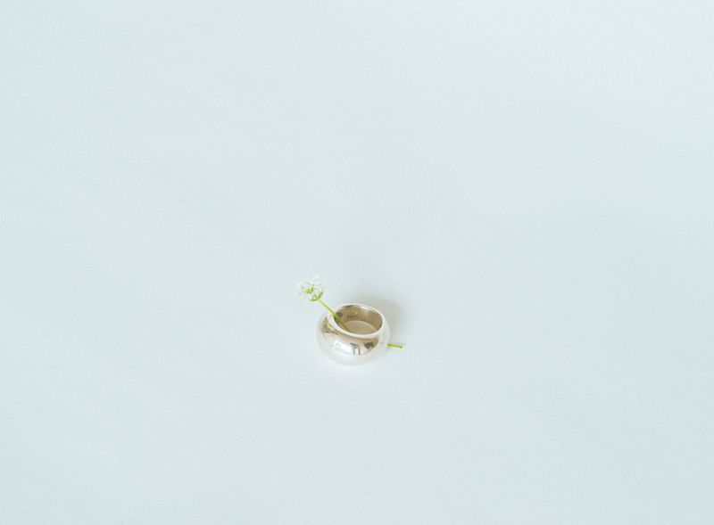[MADE] Granma ring (bold/silver)