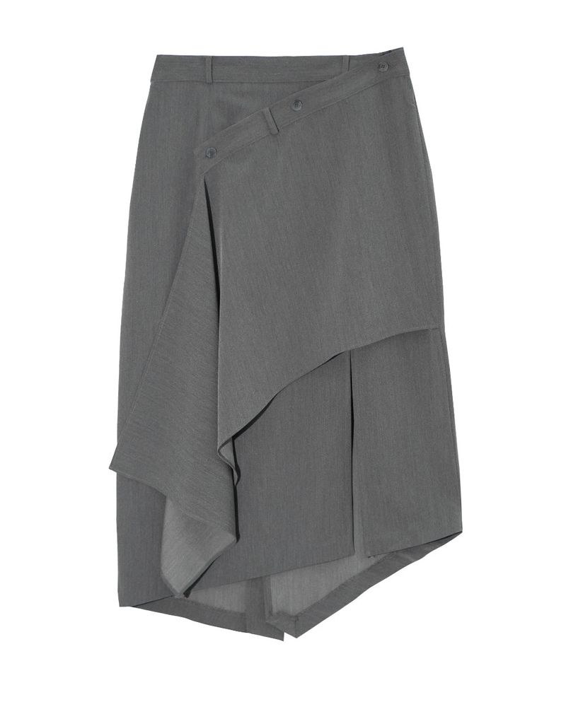 OVERLAY FOLD SKIRT