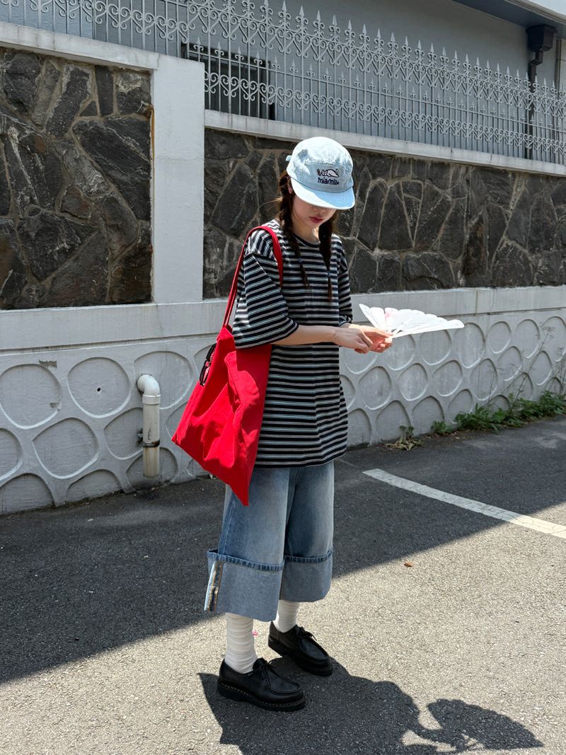 bermuda denim pants
