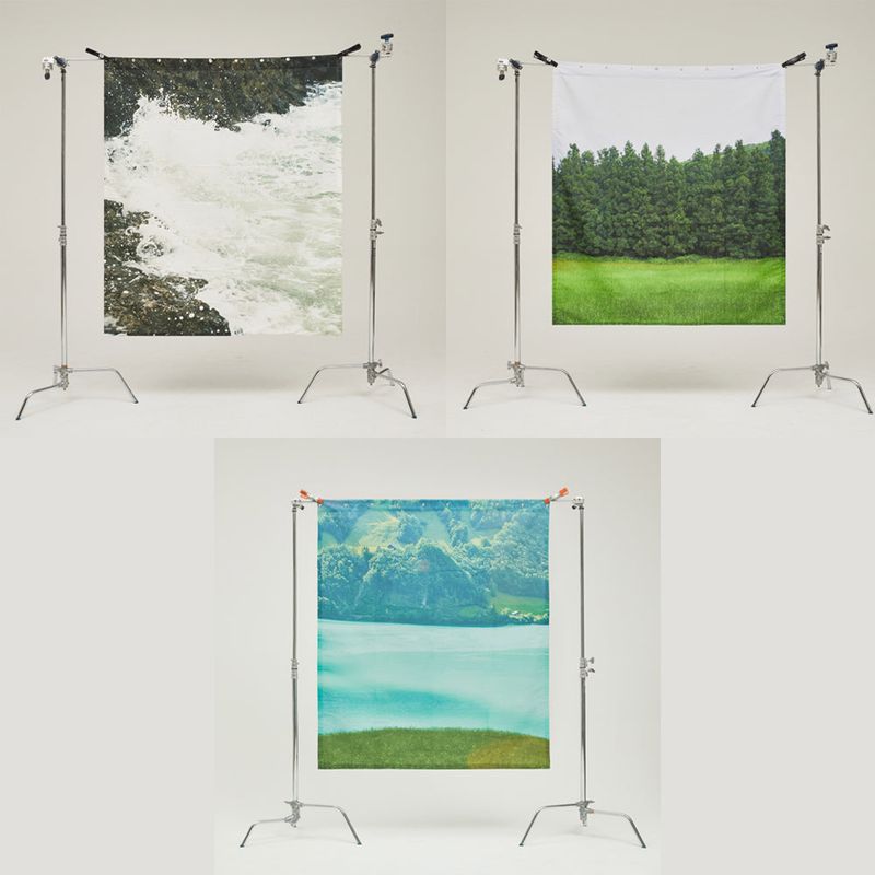 photozeniagoods（フォトゼニアグッズ）の「Jeju, Swiss shower curtain (with curtain-ring) 3 design（Fashion Accessories）」