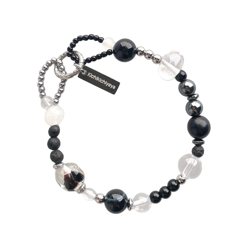 Kichikichiyaya（キチキチヤヤ）の「Kichikichiyaya Bracelet 036 Black Pepper（Accessories）」