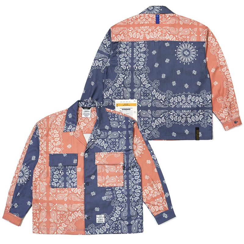 STIGMA(スティグマ)の「23 PAISLEY WASHED TWILL JACKET KHAKI(Jackets/Outerwear)」