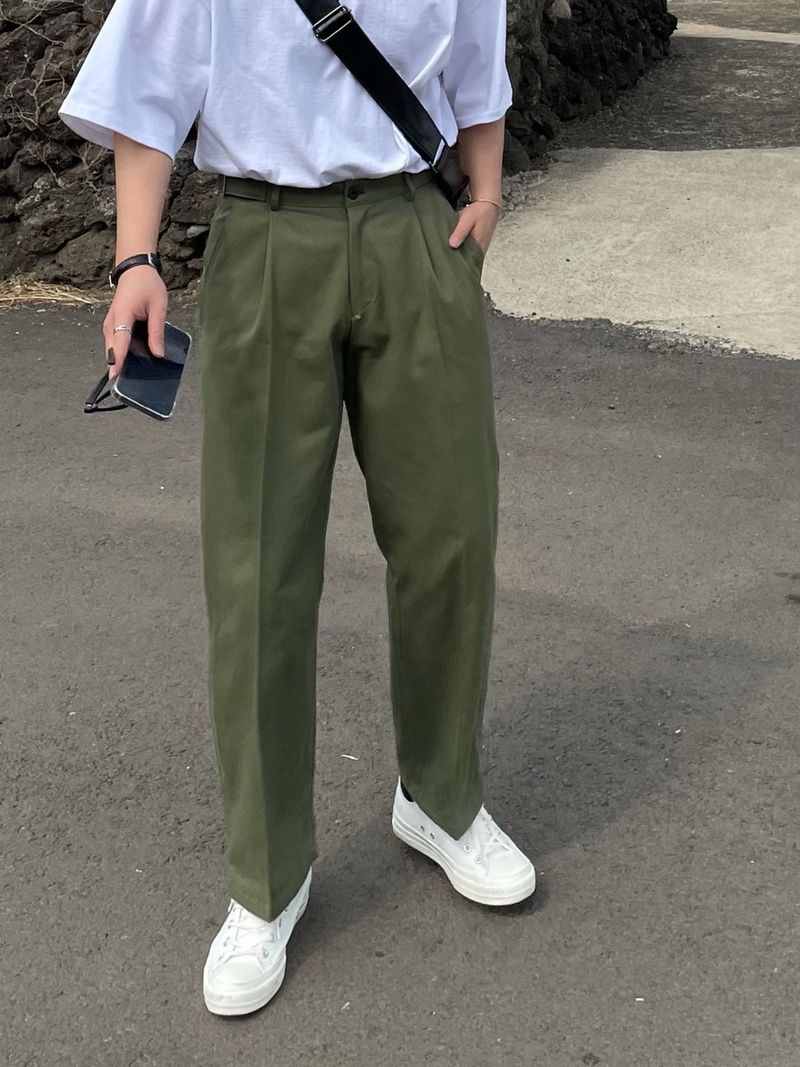 FRESH SIDE BIJO COTTON PANTS