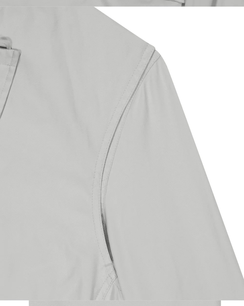 Draped Field Parka / Grey