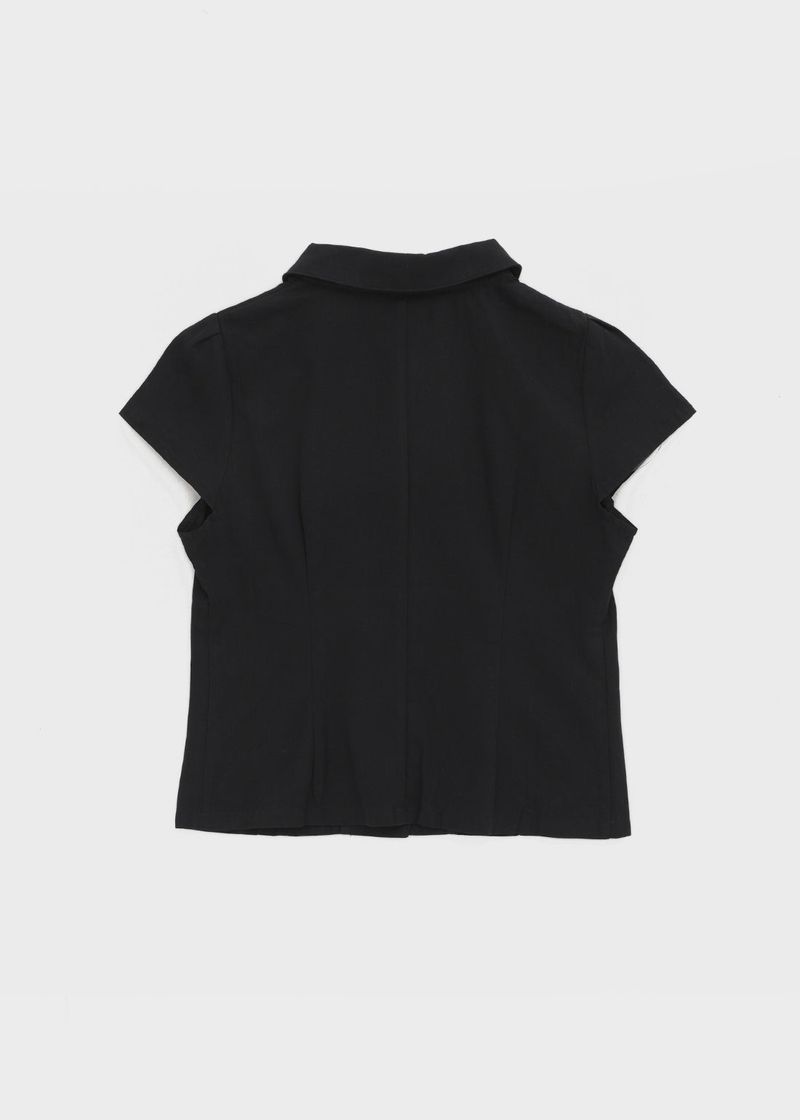 [MADE] Conto Double Button Short Sleeve Shirt