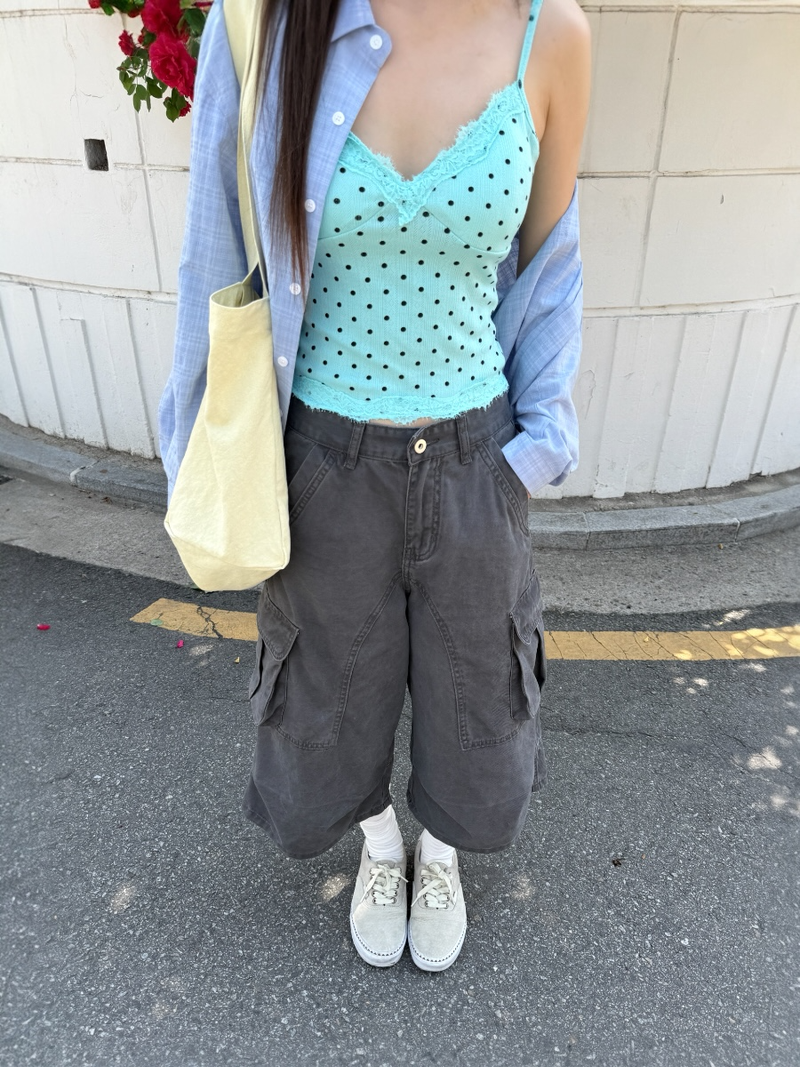 dot pad bra top