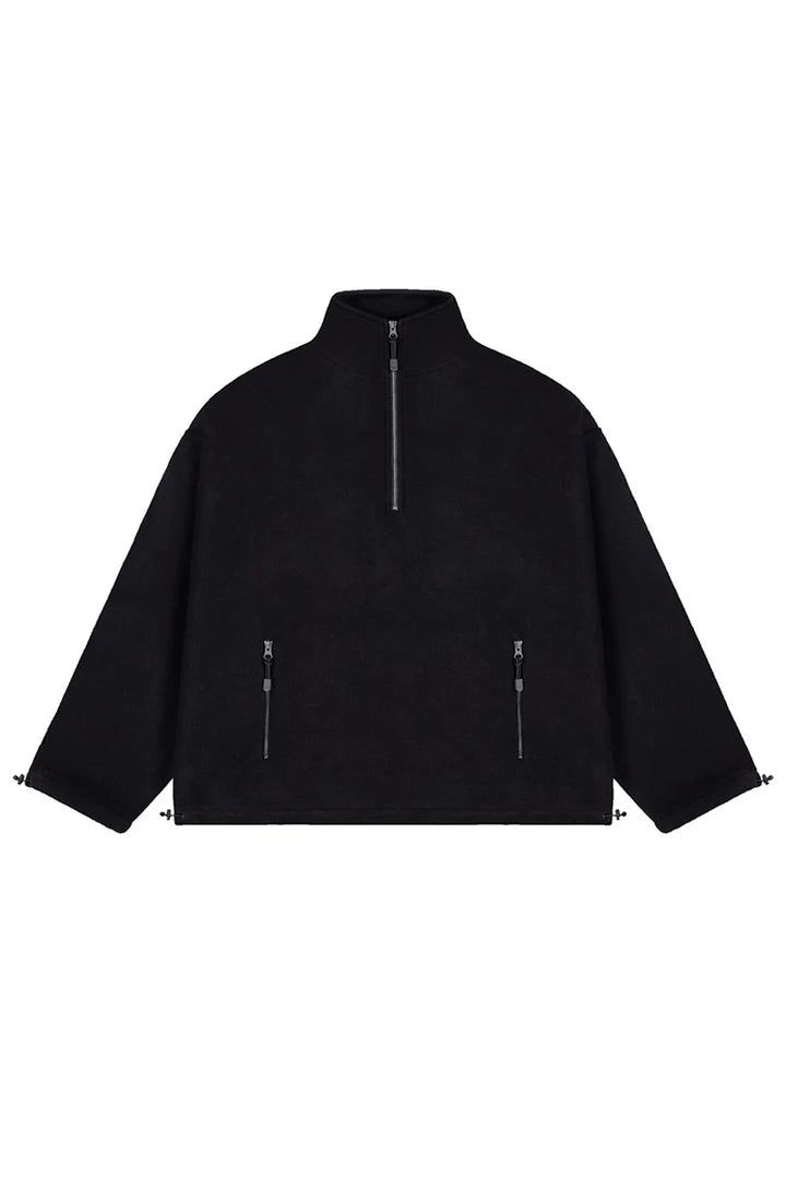 IDLT Basicsの「Oversized Half-Zip Fleece Sweatshirt（Jackets/Outerwear）」