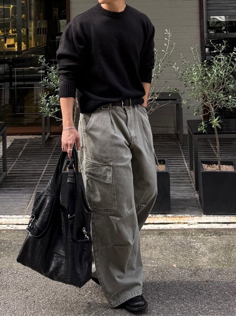 レーブダイイングカーゴパンツ