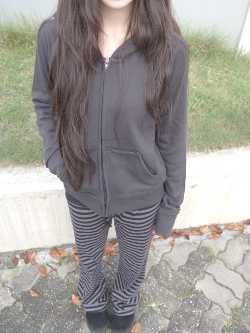after hood zip-up