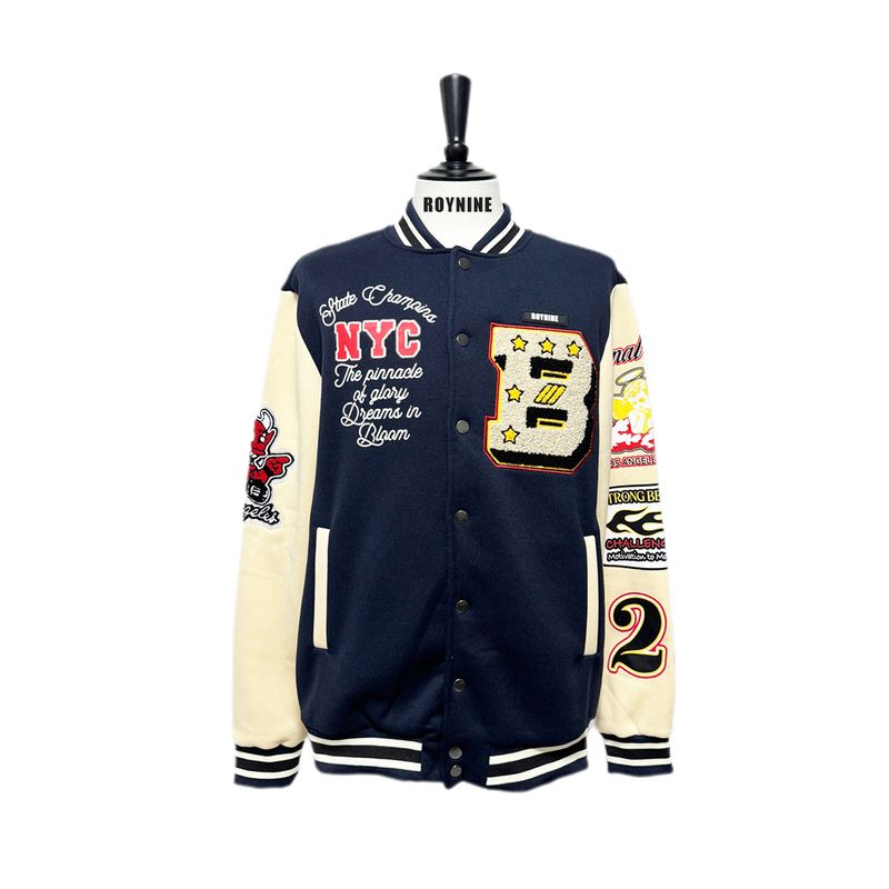 ROYNINE（ロイナイン）の「Navy Stadium Jumper（Jackets/Outerwear）」