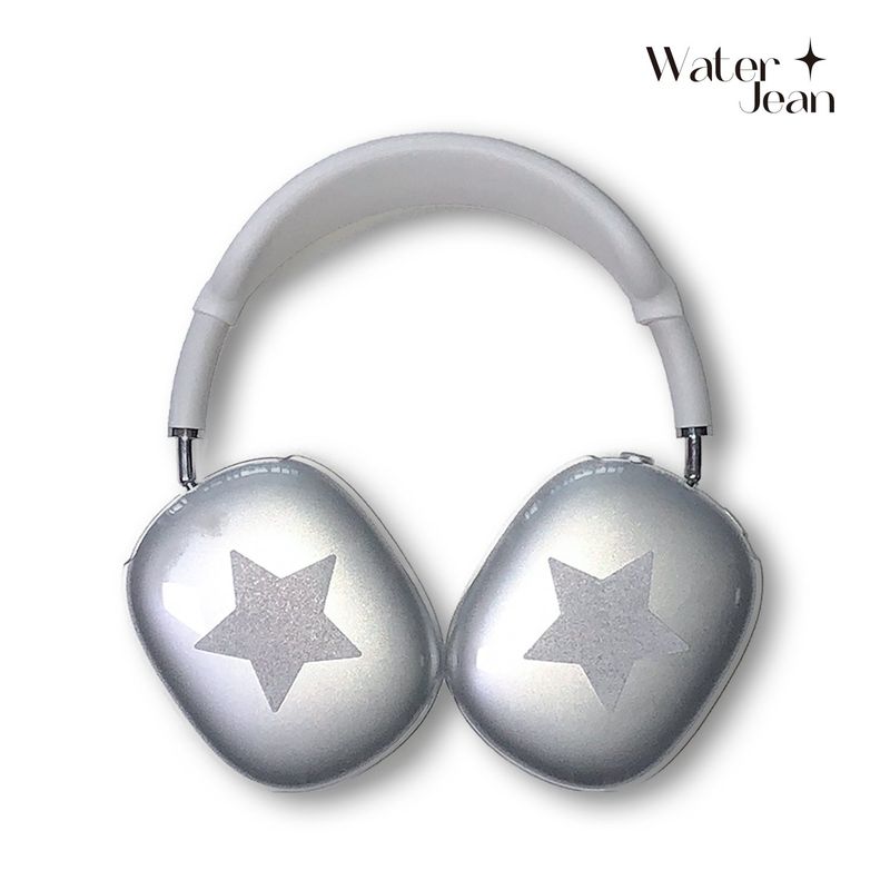 silver star airpods max case