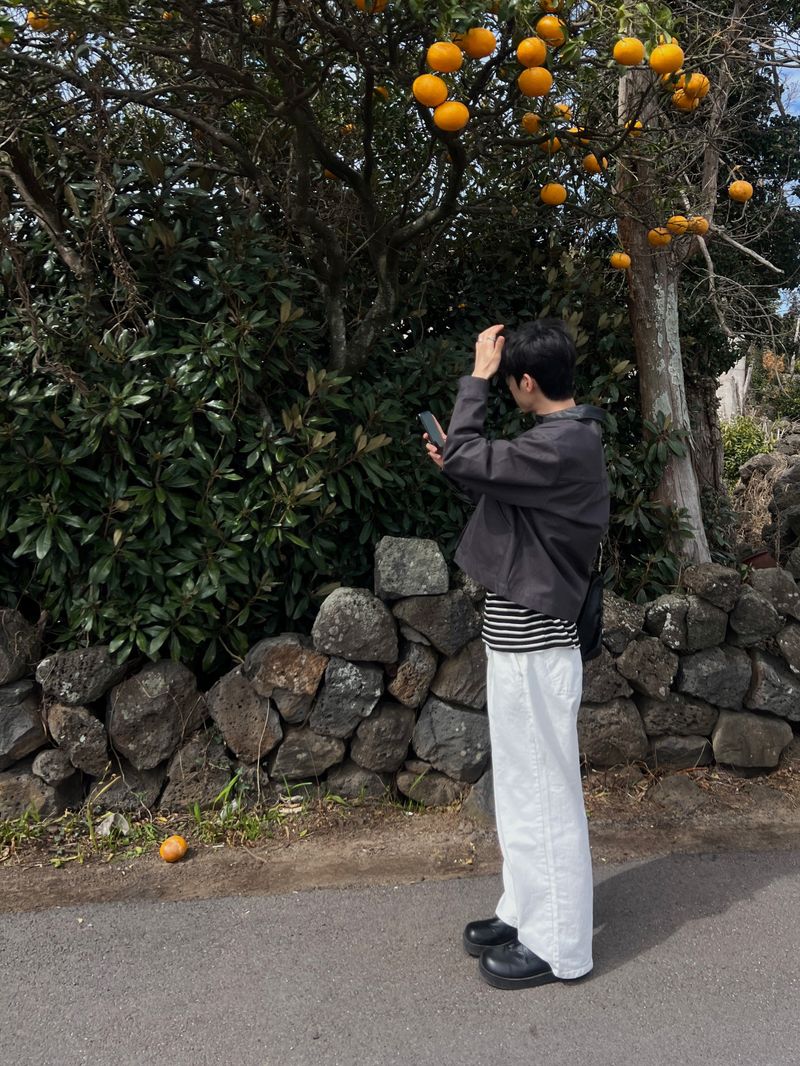 Mono Wide Cotton Pants (2 Colors)