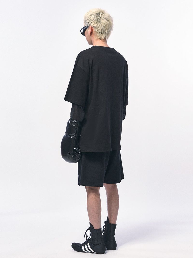 ロマンスTシャツ BLACK