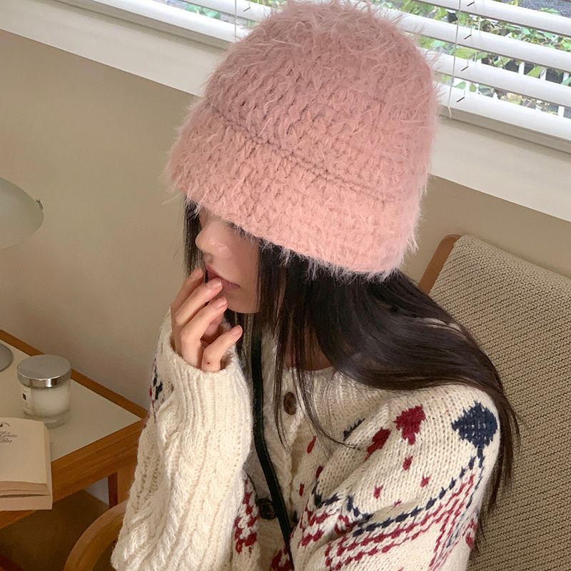 Fiv angora fur hat