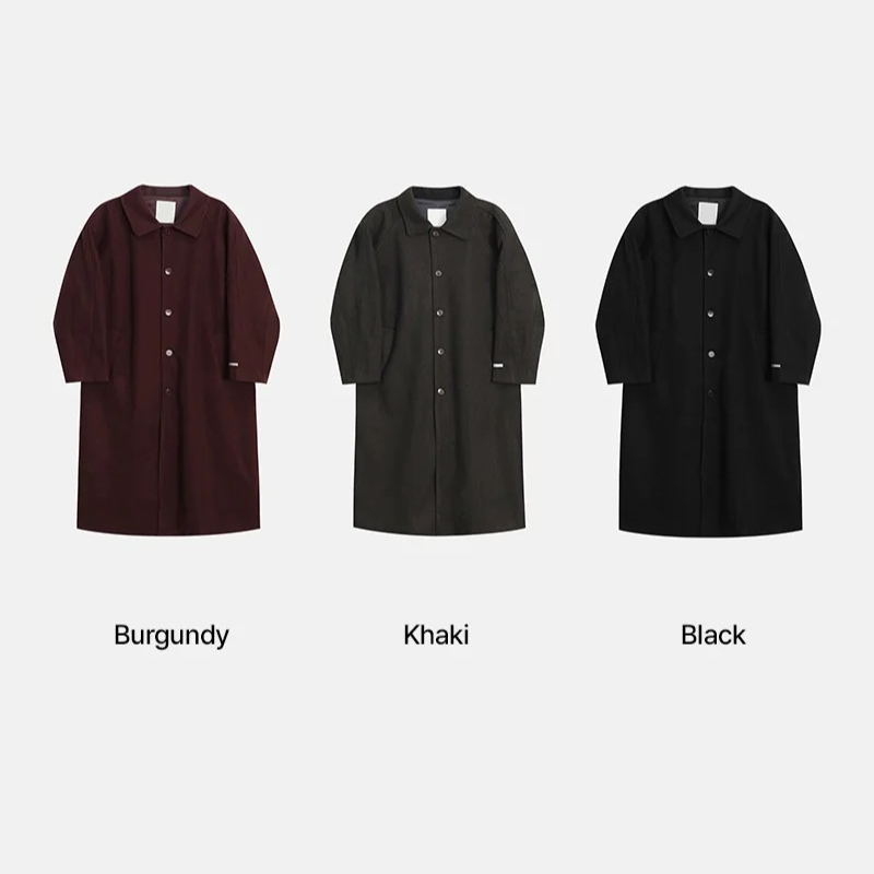 [F/W] Raglan long coat(3color)