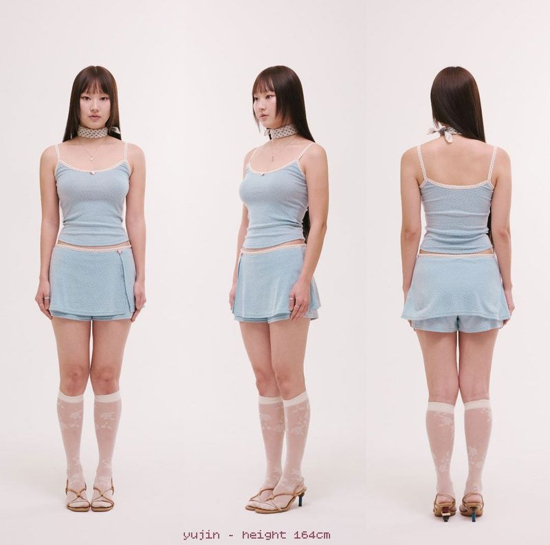 star skort babi blue